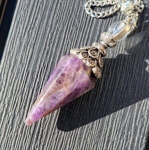 Amethyst Crystal Pendulum